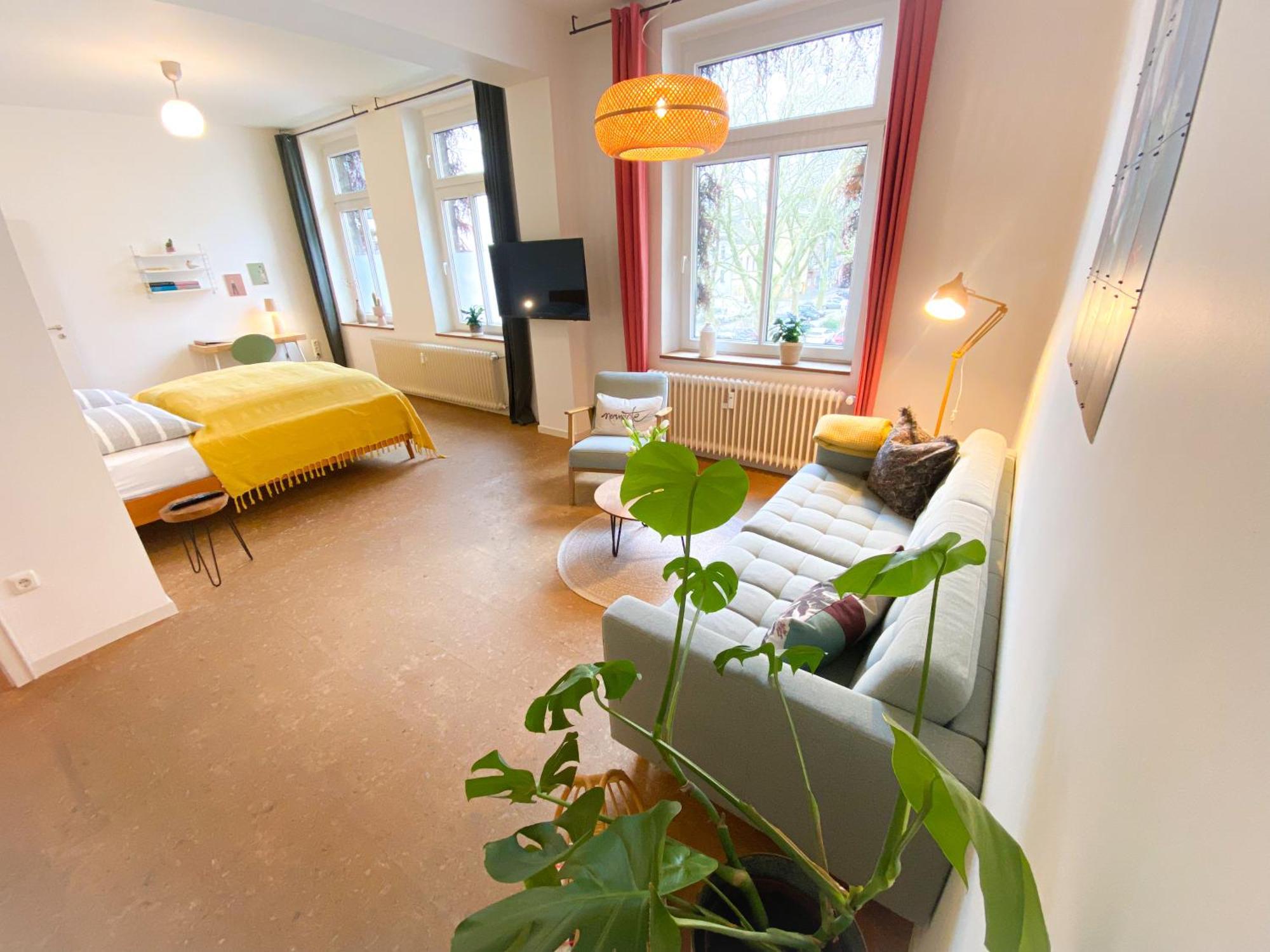 Apartments "Am Rheinorange", Netflix & Prime 杜伊斯堡 外观 照片